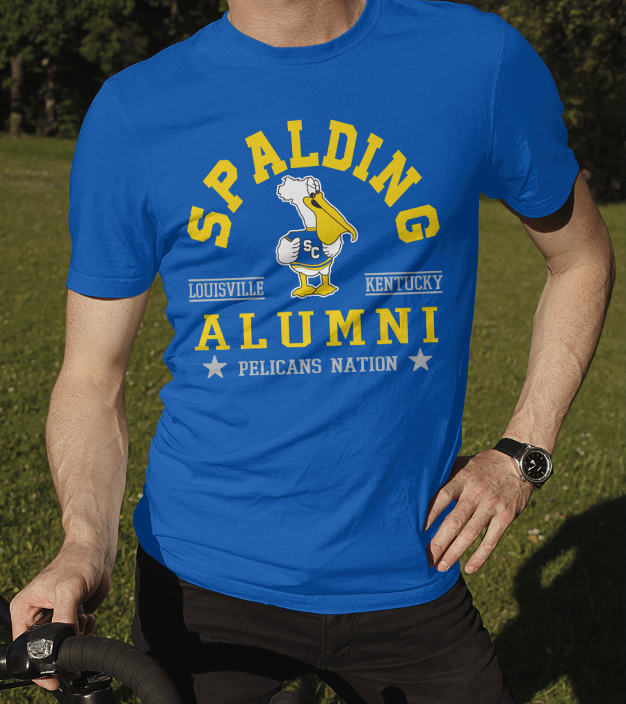 Spalding College Alumni Louisville Kentucky Pelicans Nation T-Shirt