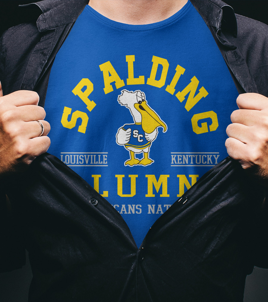 Spalding College Alumni Louisville Kentucky Pelicans Nation T-Shirt