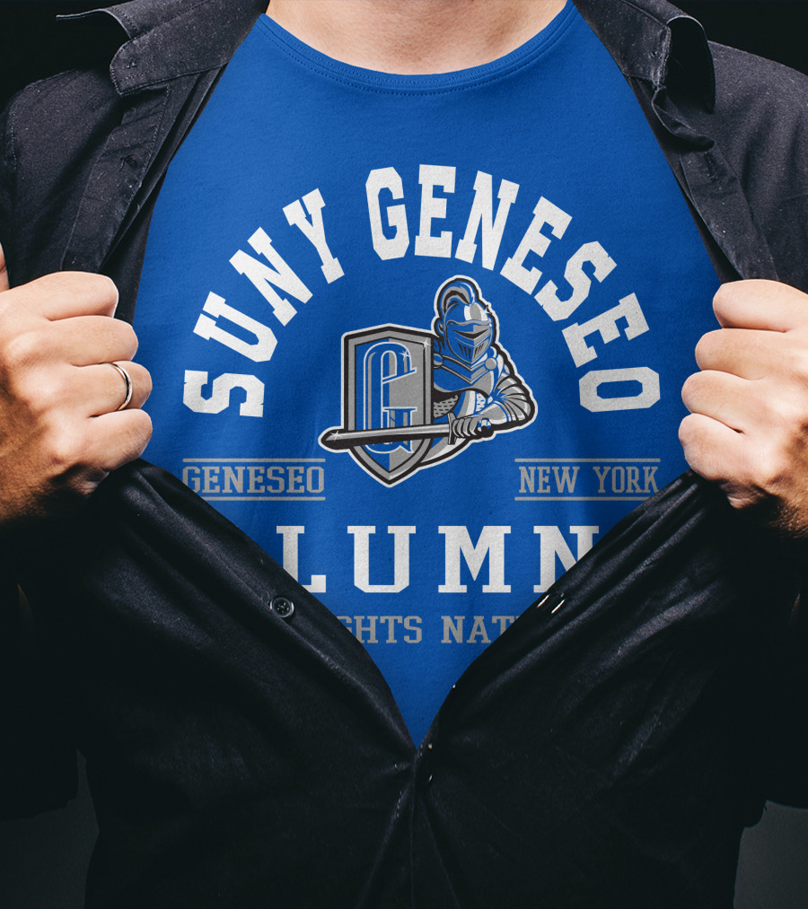 SUNY Geneseo Alumni Knights Nation New York T-Shirt