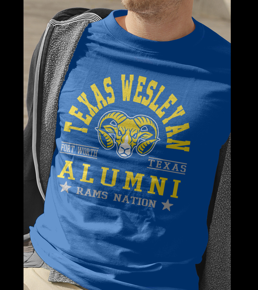 Texas Wesleyan Alumni Fort Worth Texas Rams Nation T-Shirt