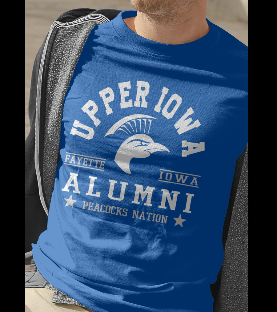 Upper Iowa Alumni Fayette Peacocks Nation T-Shirt