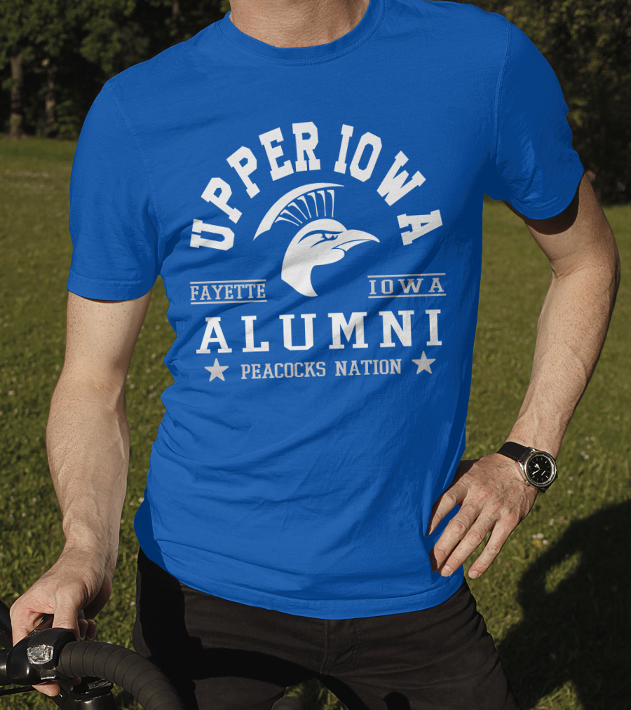 Upper Iowa Alumni Fayette Peacocks Nation T-Shirt