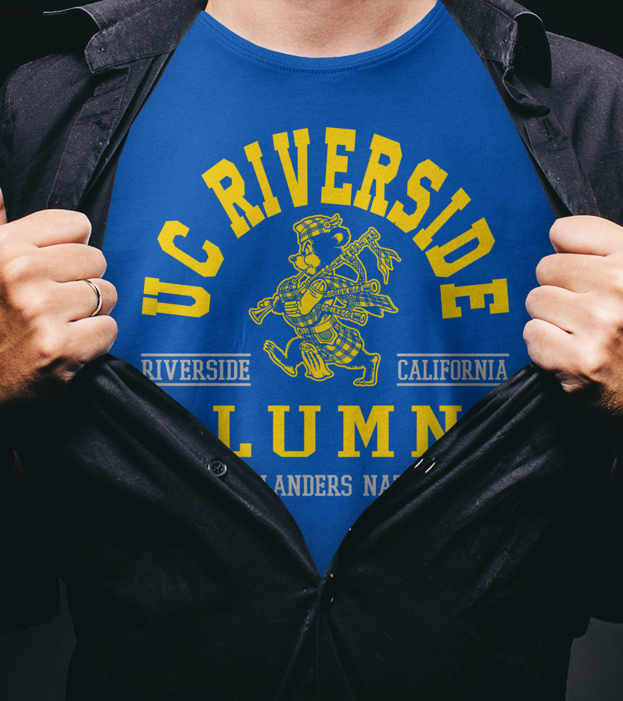 UC Riverside Alumni Highlanders Nation Riverside California T-Shirt