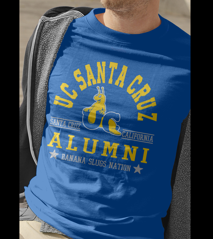 UC Santa Cruz Alumni Banana Slugs Nation Santa Cruz California T-Shirt