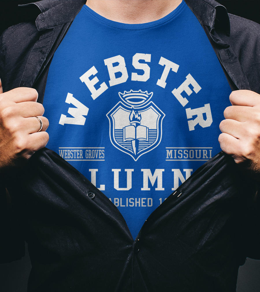 Webster College Alumni Webster Groves Missouri Established 1915 T-Shirt