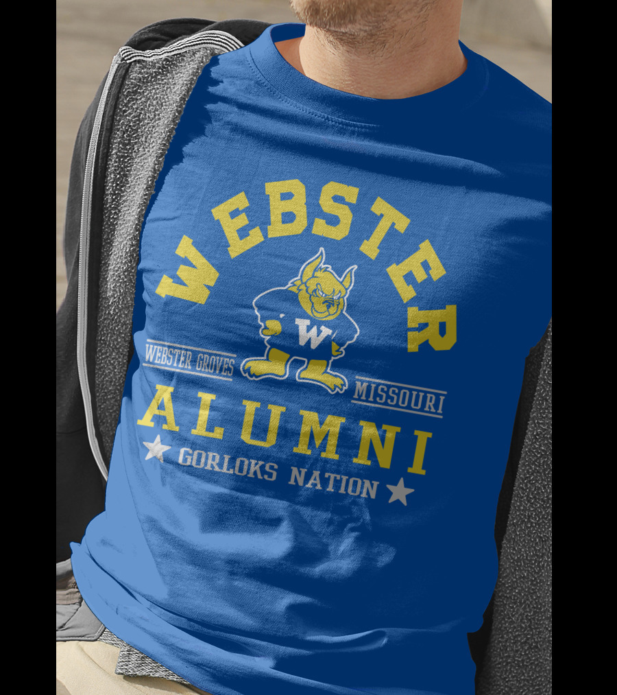 Webster University Alumni Gorloks Nation Webster Groves Missouri T-Shirt