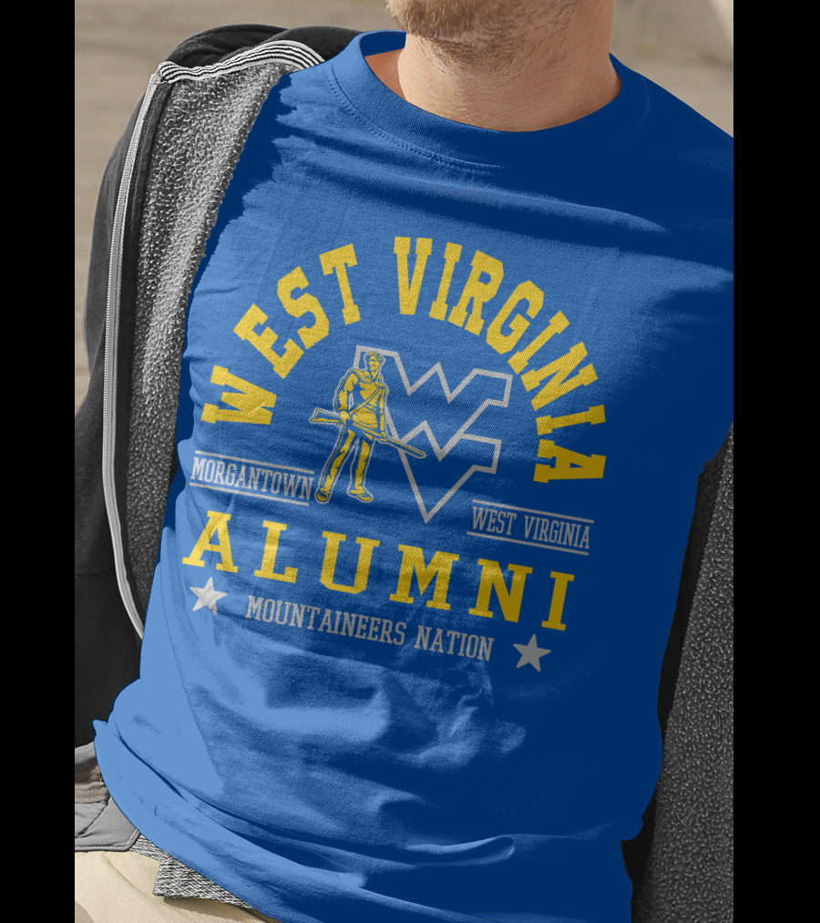 West Virginia Mountaineers Alumni Morgantown Nation T-Shirt