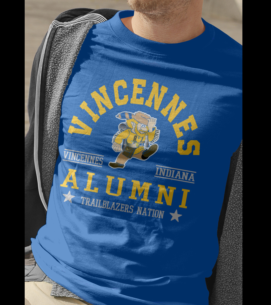 Vincennes Indiana Alumni Trailblazers Nation T-Shirt