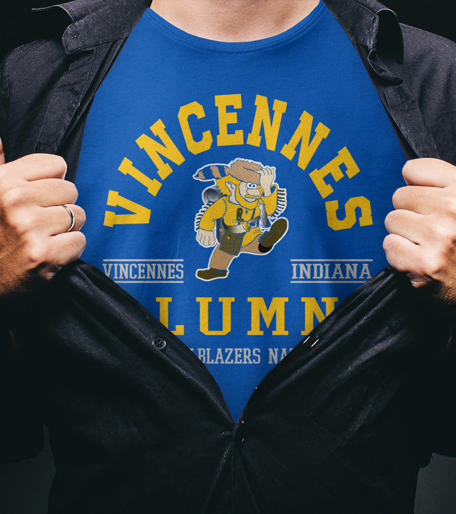 Vincennes Indiana Alumni Trailblazers Nation T-Shirt