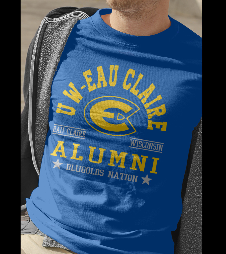 UW Eau Claire Alumni Blugolds Nation Eau Claire Wisconsin T-Shirt