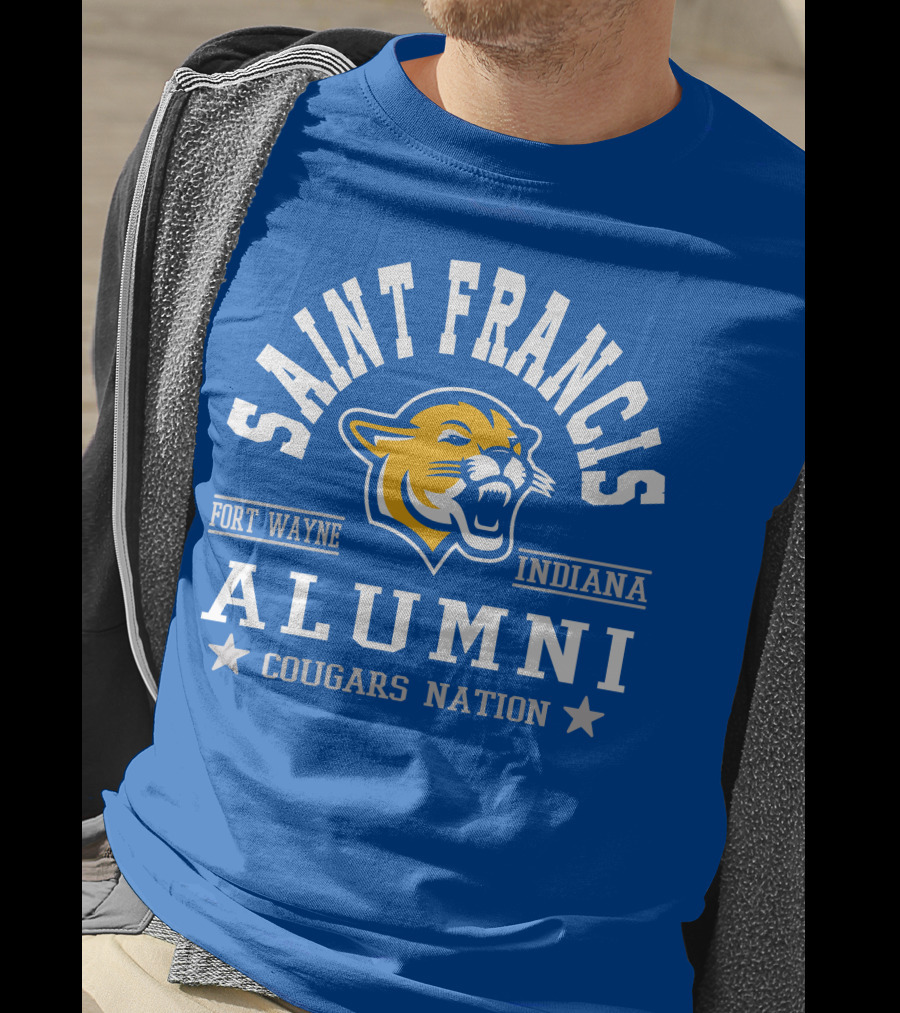 Saint Francis Fort Wayne Indiana Alumni Cougars Nation T-Shirt