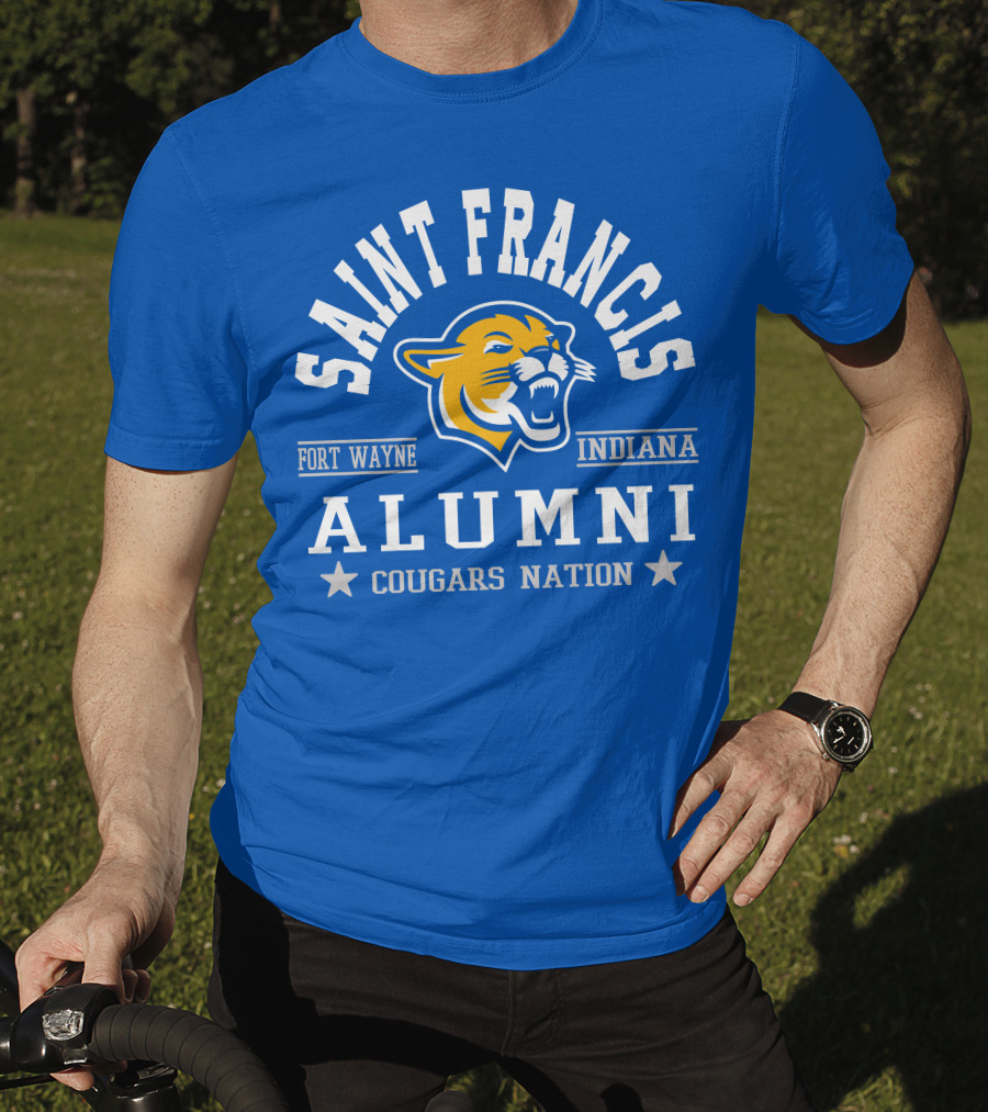 Saint Francis Fort Wayne Indiana Alumni Cougars Nation T-Shirt