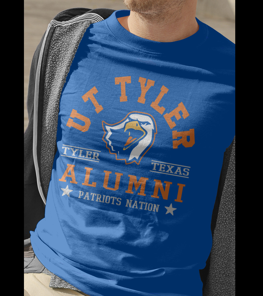 UT Tyler Alumni Patriots Nation Tyler Texas T-Shirt