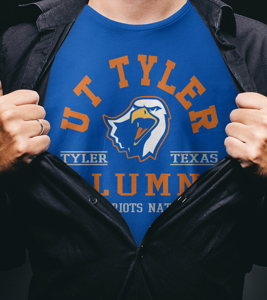 UT Tyler Alumni Patriots Nation Tyler Texas T-Shirt