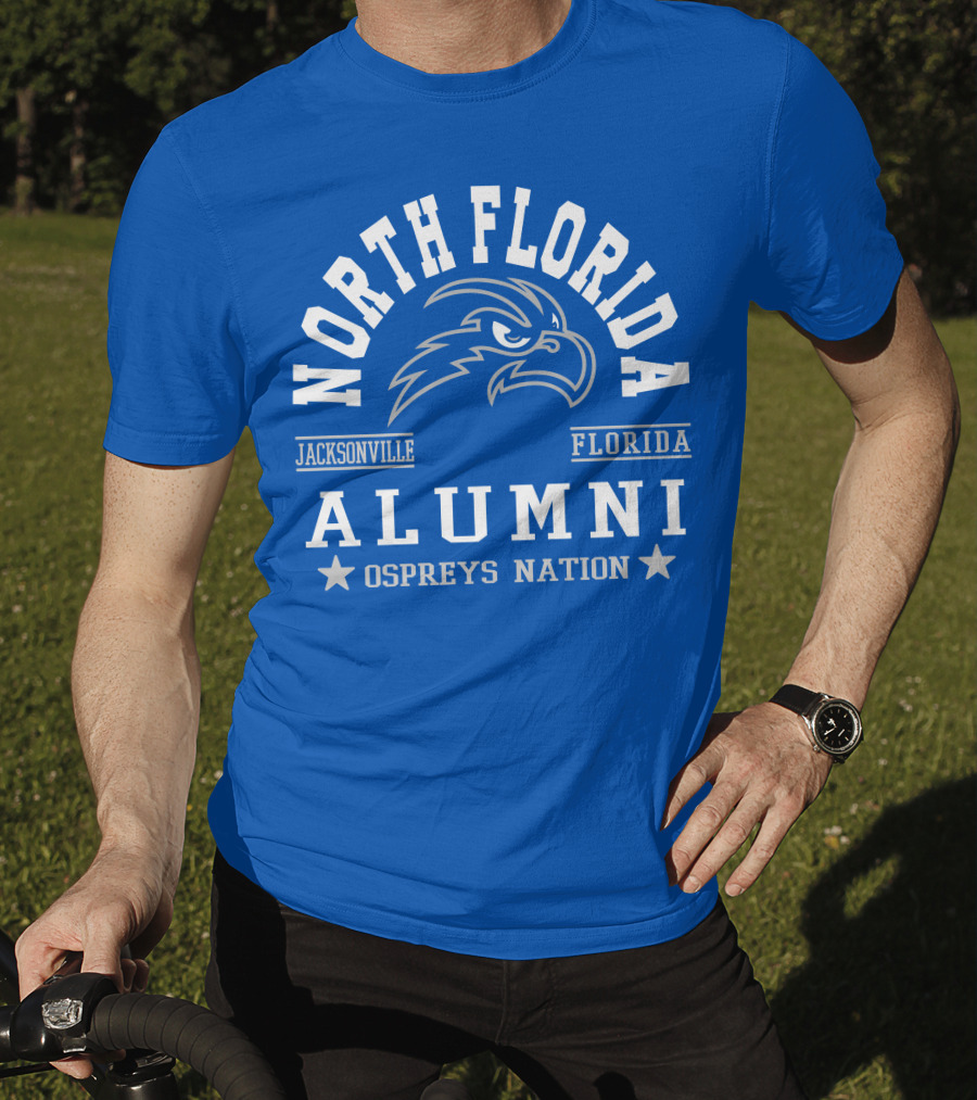 North Florida Alumni Ospreys Nation Jacksonville Florida T-Shirt
