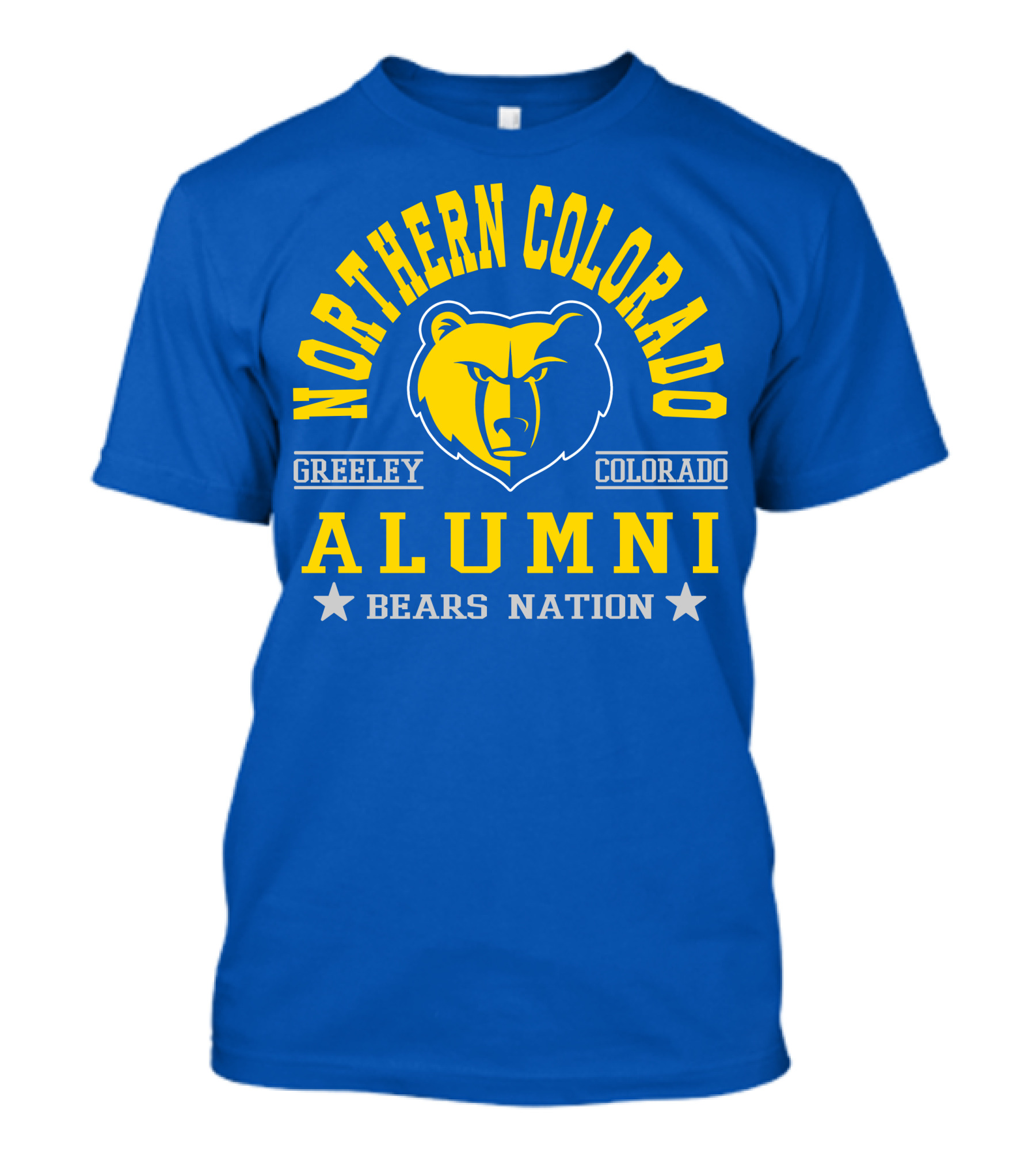 Northern Colorado Alumni Bears Nation Greeley Colorado T-Shirt
