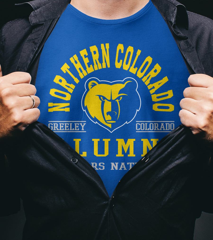 Northern Colorado Alumni Bears Nation Greeley Colorado T-Shirt