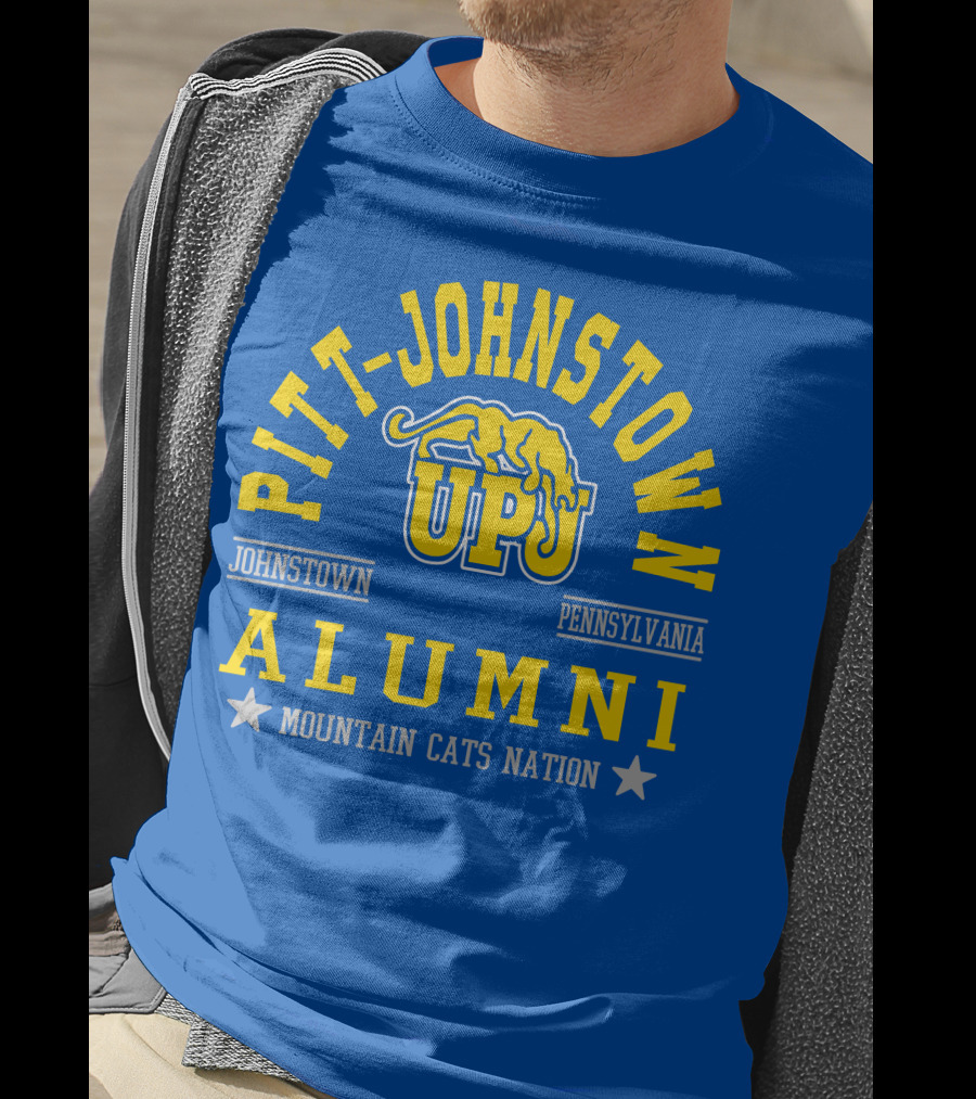 Pitt-Johnstown UPJ Alumni Mountain Cats Nation Johnstown Pennsylvania T-Shirt