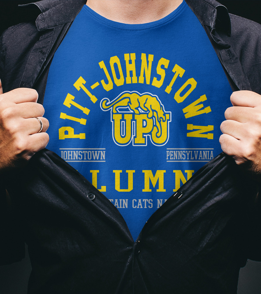 Pitt-Johnstown UPJ Alumni Mountain Cats Nation Johnstown Pennsylvania T-Shirt