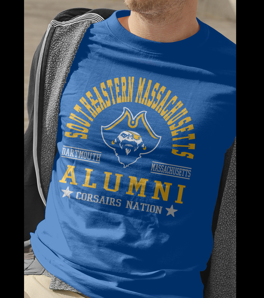 Southeastern Massachusetts Dartmouth Alumni Corsairs Nation T-Shirt