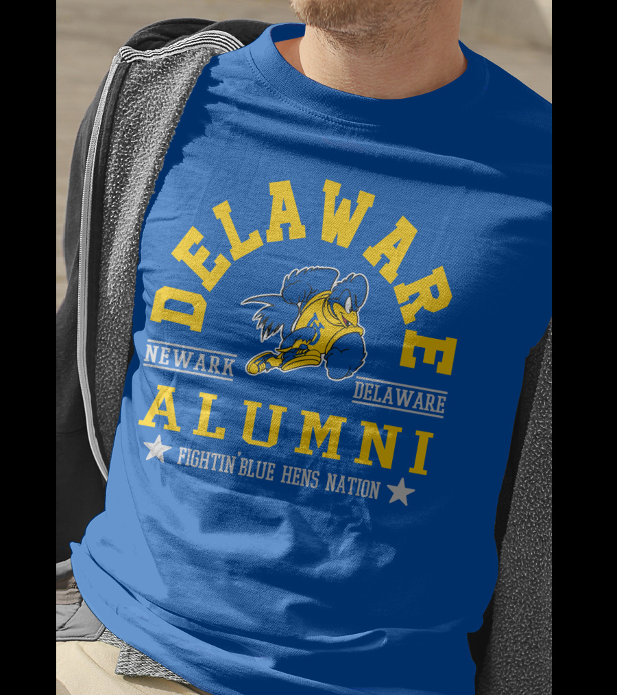 Delaware Newark Alumni Fightin' Blue Hens Nation T-Shirt