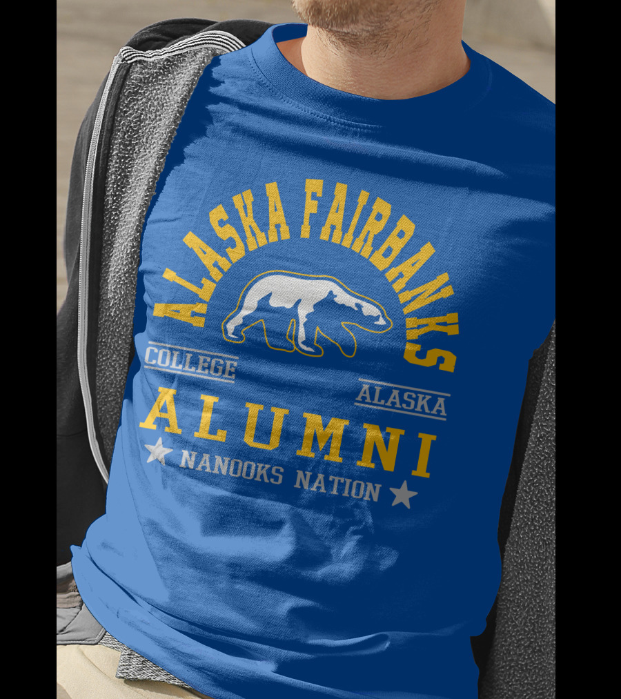 Alaska Fairbanks College Alaska Alumni Nanooks Nation T-Shirt