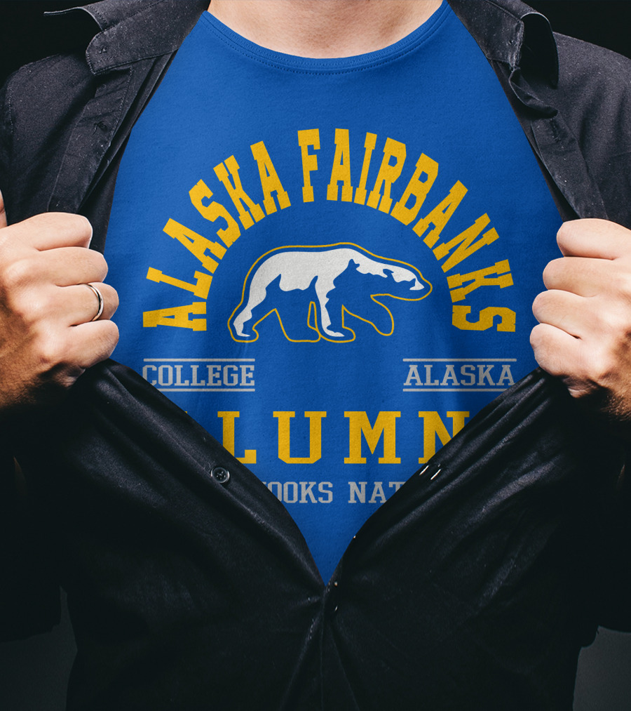 Alaska Fairbanks College Alaska Alumni Nanooks Nation T-Shirt