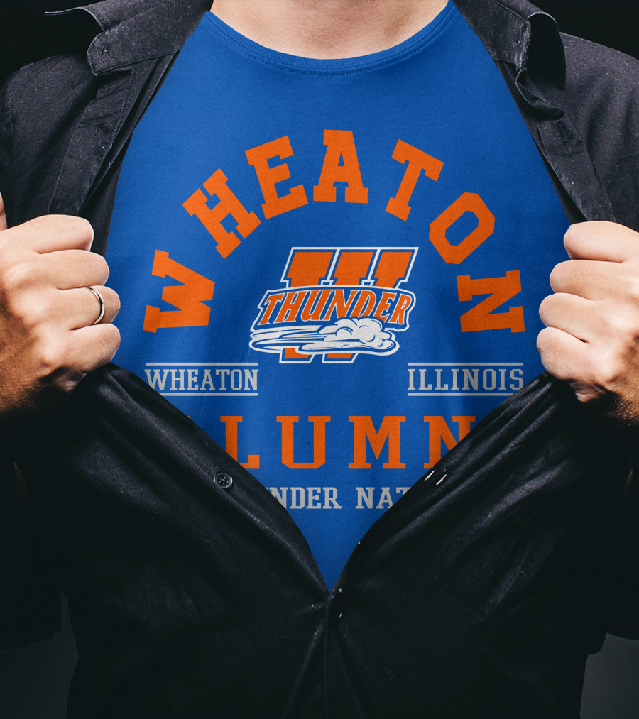 Wheaton Illinois Thunder Alumni Nation T-Shirt