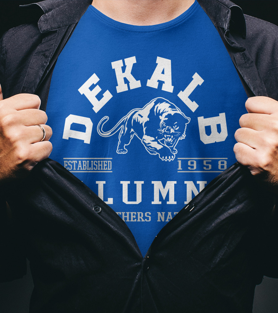 DeKalb Alumni Established 1958 Panthers Nation T-Shirt