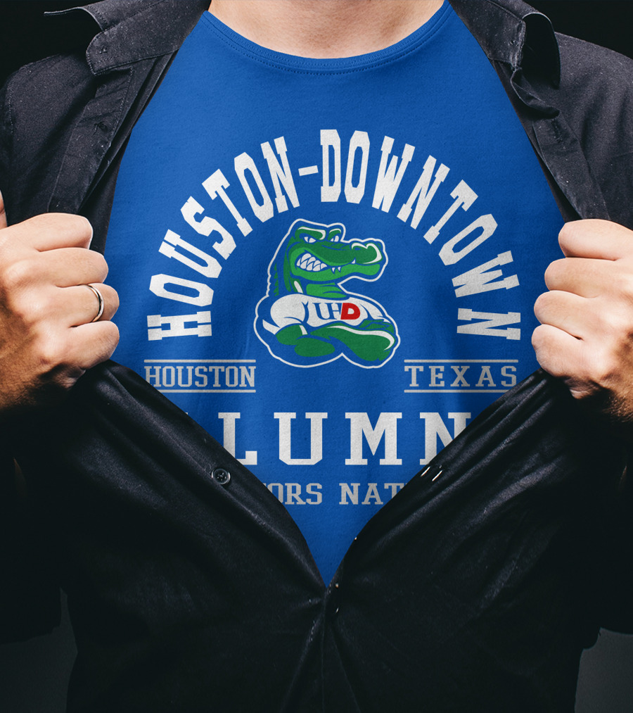 Houston-Downtown Texas Alumni Gators Nation UHD T-Shirt