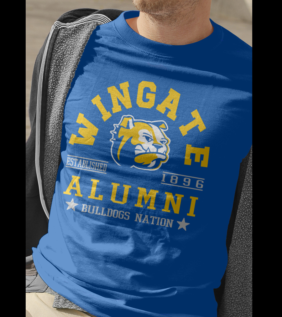 Wingate Established 1896 Alumni Bulldogs Nation T-Shirt