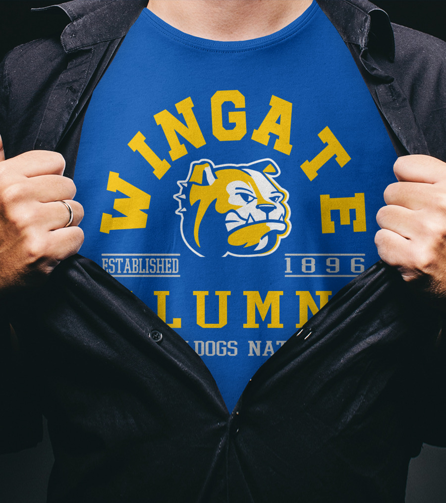 Wingate Established 1896 Alumni Bulldogs Nation T-Shirt