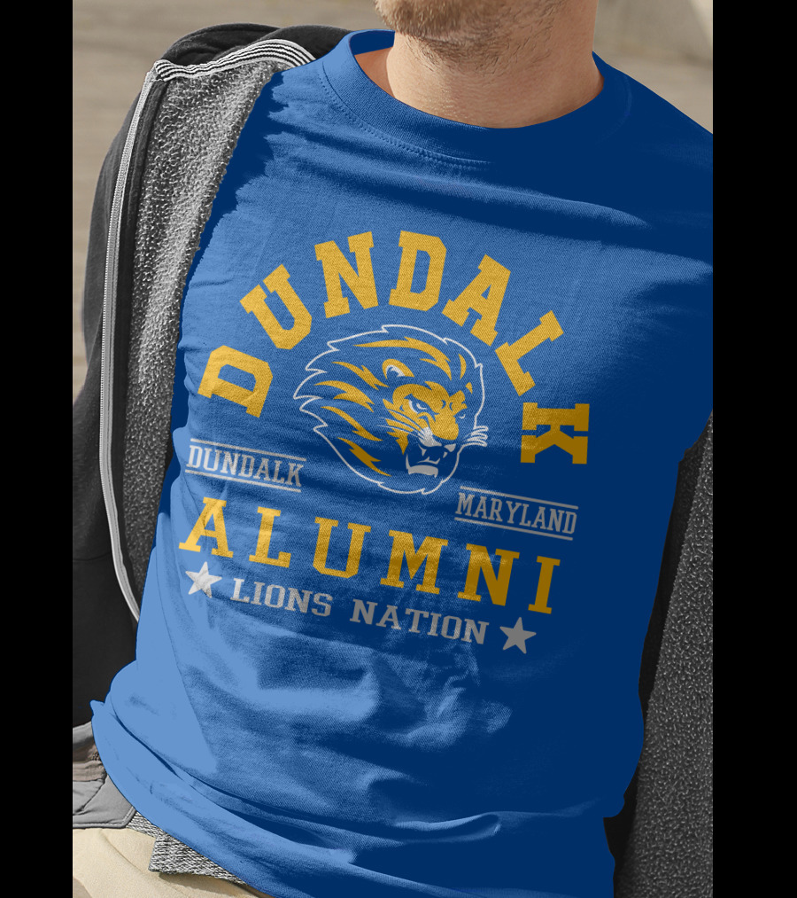 Dundalk Maryland Alumni Lions Nation T-Shirt