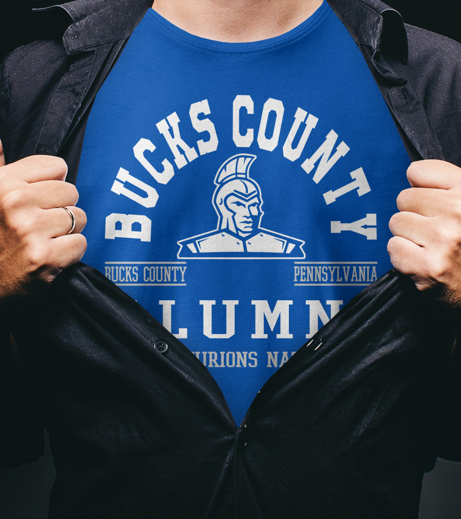 Bucks County Pennsylvania Alumni Centurions Nation T-Shirt