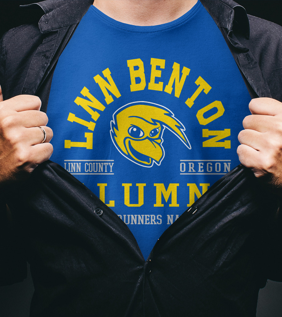 Linn Benton Roadrunners Alumni Oregon Linn County Nation T-Shirt