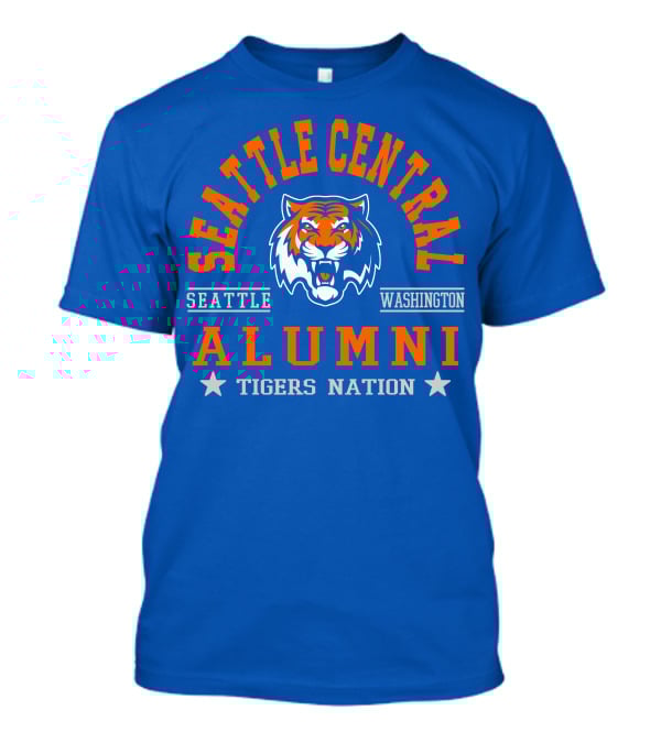 Seattle Central Alumni Washington Tigers Nation T-Shirt