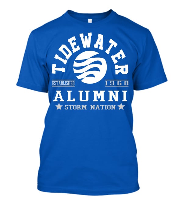 Tidewater Alumni Storm Nation Established 1968 T-Shirt