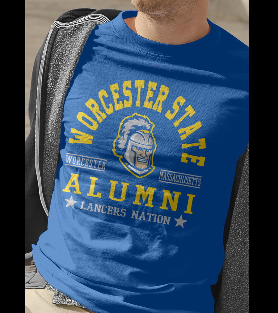 Worcester State Alumni Lancers Nation Massachusetts T-Shirt