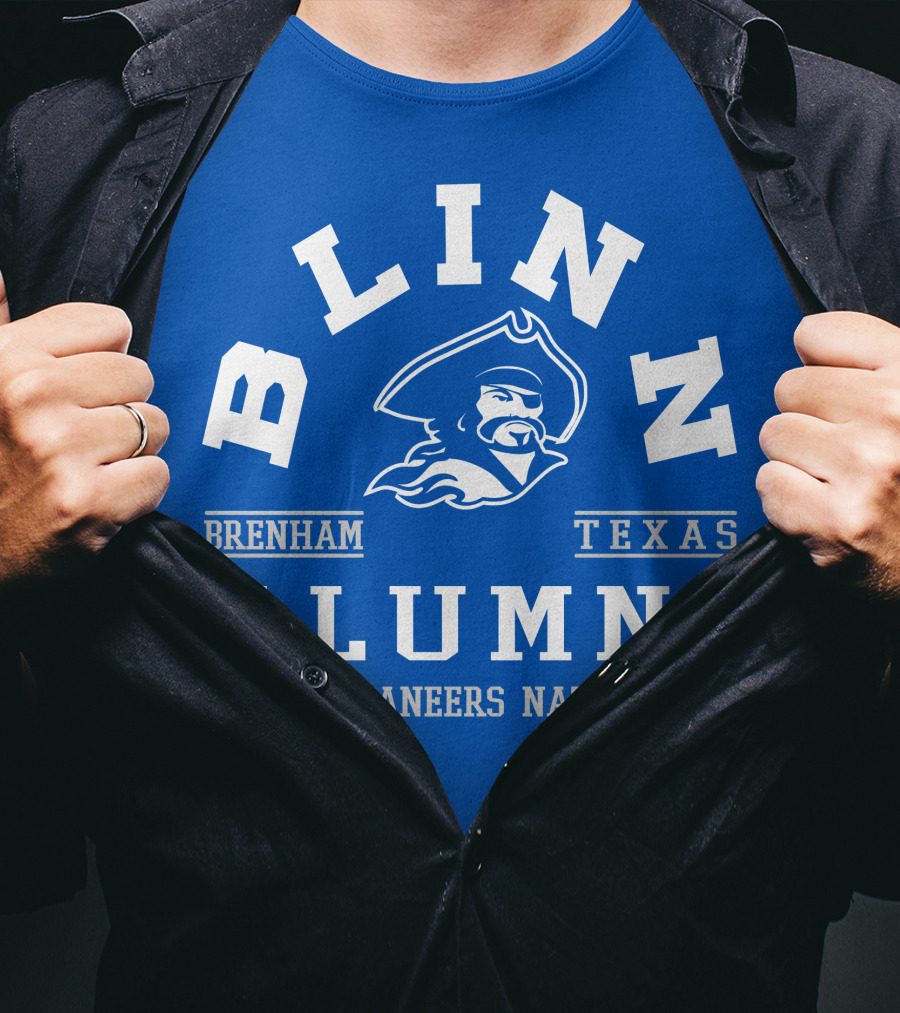 Blinn Brenham Texas Alumni Buccaneers Nation T-Shirt
