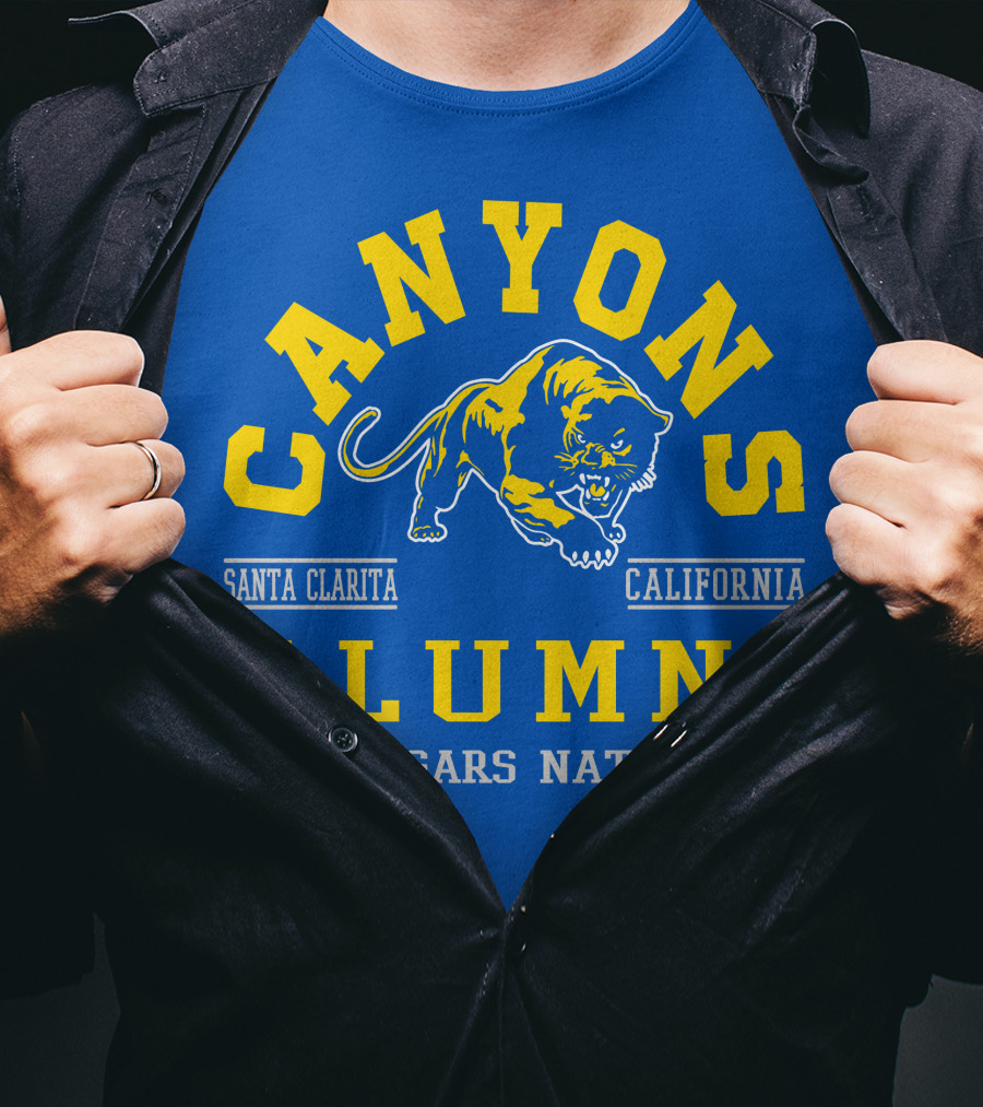 Canyons Alumni Santa Clarita California Cougars Nation T-Shirt