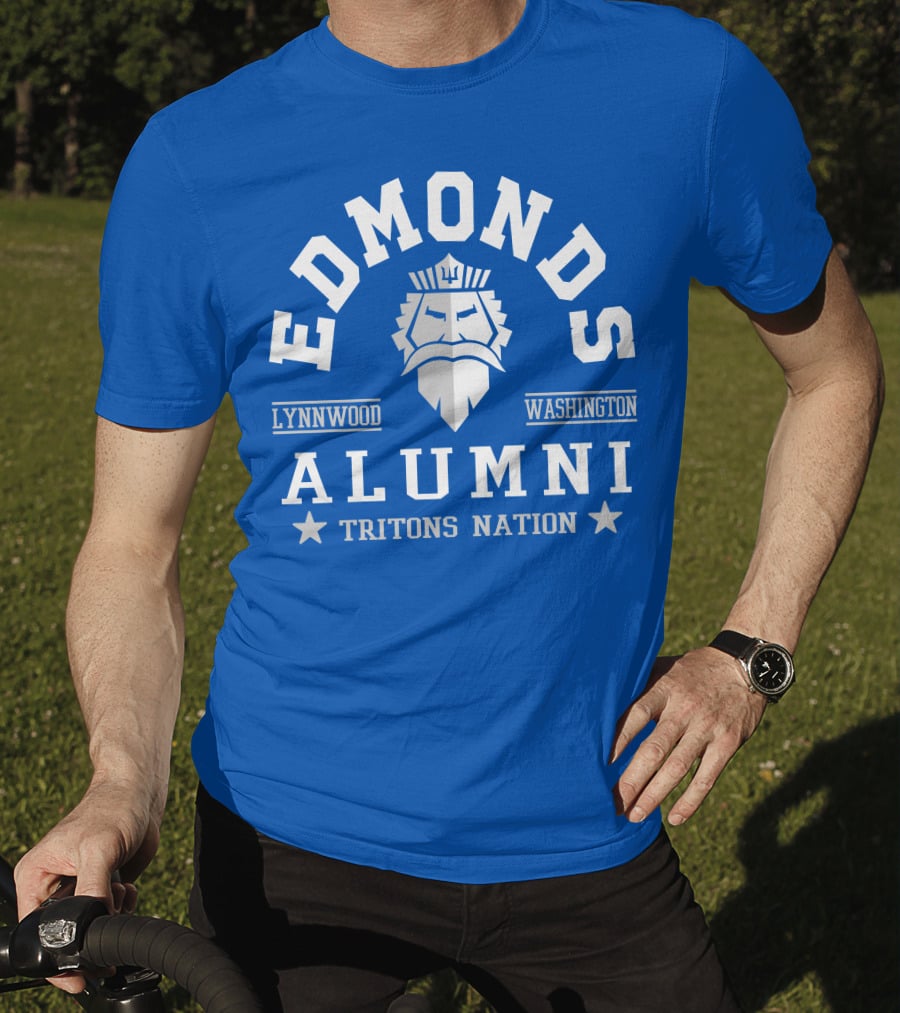 Edmonds Lynnwood Washington Alumni Tritons Nation T-Shirt