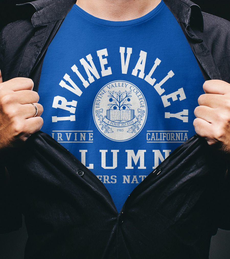 Irvine Valley College Alumni Lasers Nation Irvine California 1985 T-Shirt