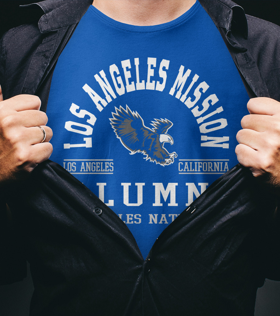 Los Angeles Mission California Alumni Eagles Nation T-Shirt
