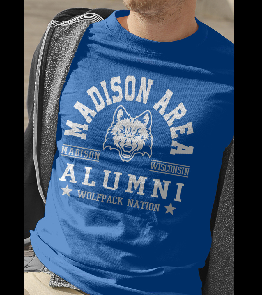 Madison Area Alumni Wolfpack Nation Wisconsin T-Shirt
