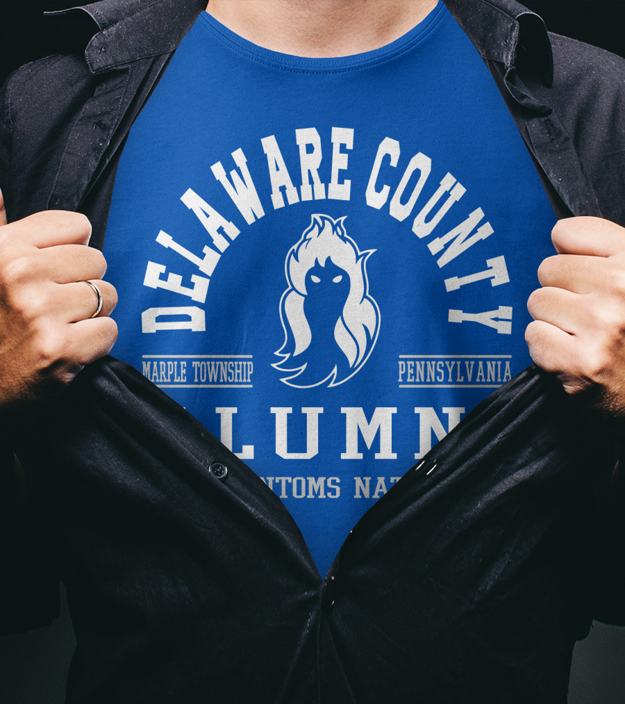 Delaware County Marple Township Pennsylvania Alumni Phantoms Nation T-Shirt