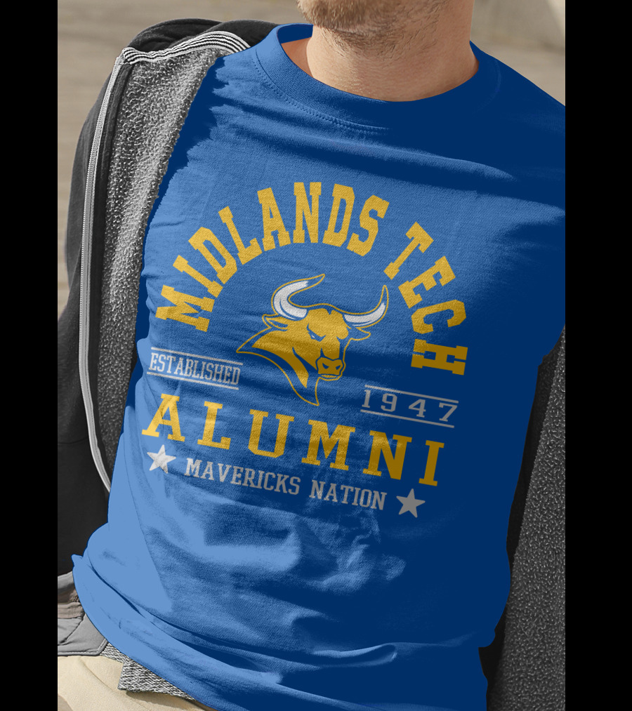 Midlands Tech Alumni Established 1947 Mavericks Nation T-Shirt