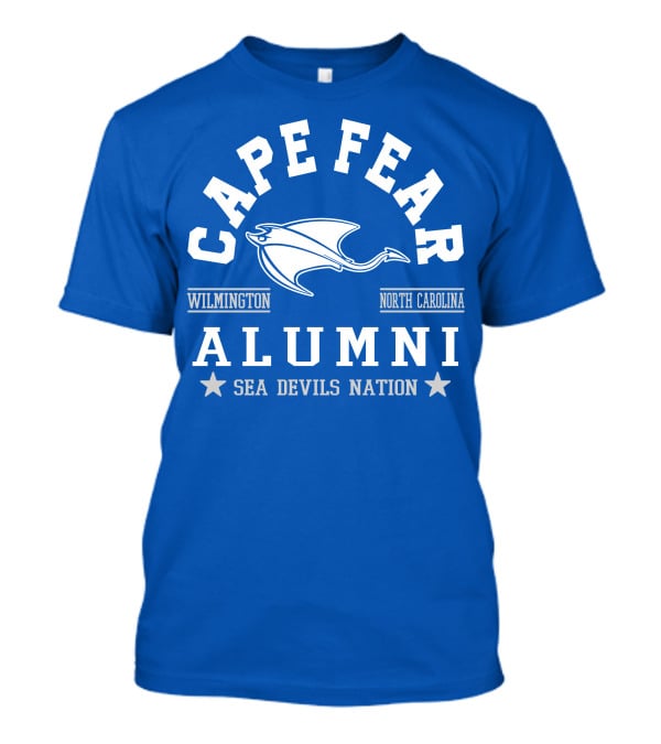 Cape Fear Alumni Wilmington North Carolina Sea Devils Nation T-Shirt