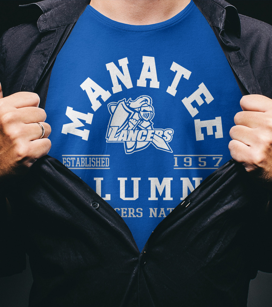 Manatee Alumni Established 1957 Lancers Nation T-Shirt