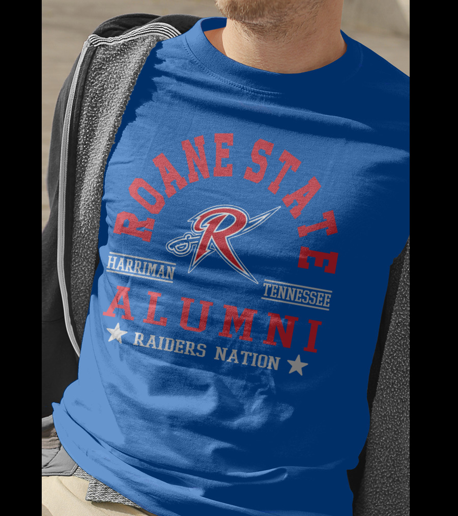 Roane State Harriman Tennessee Alumni Raiders Nation T-Shirt