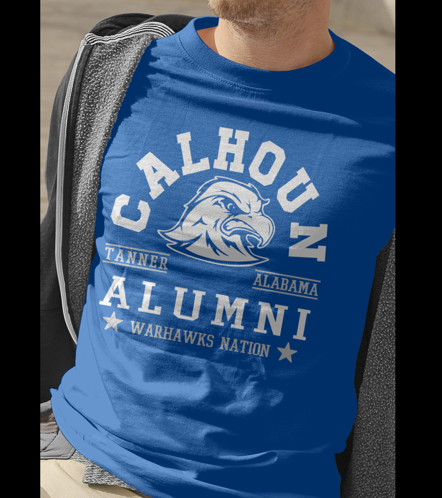 Calhoun Alumni Tanner Alabama Warhawks Nation T-Shirt